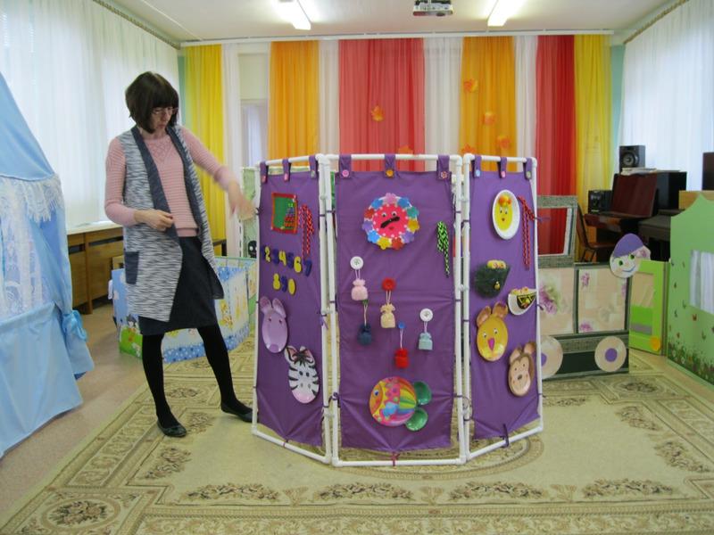 Ширма для детского сада из полипропиленовых труб