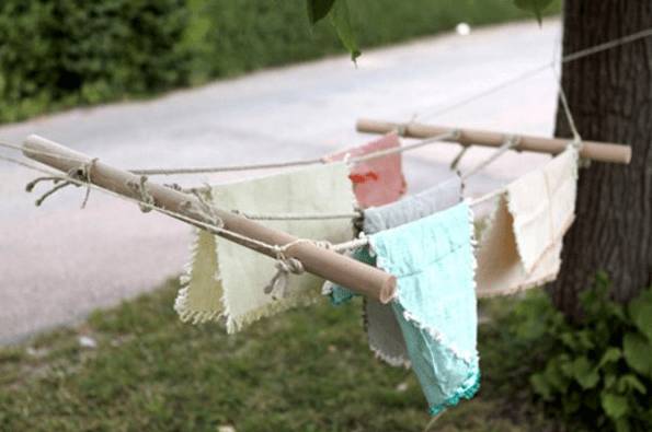 Как сделать сушилку для белья своими руками: на балконе, во дворе, на батарею