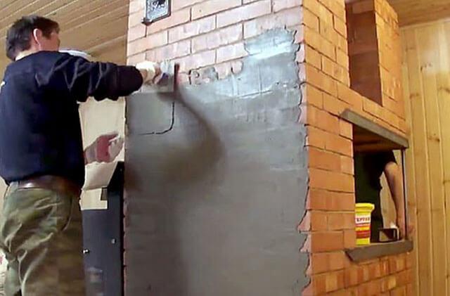 Облицовка каминов и печей