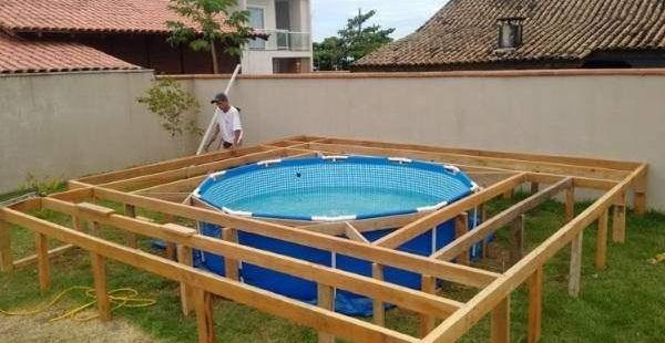 Как правильно собрать и установить каркасный бассейн на даче