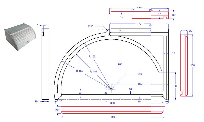 Деревянная хлебница своими руками: чертежи и размеры