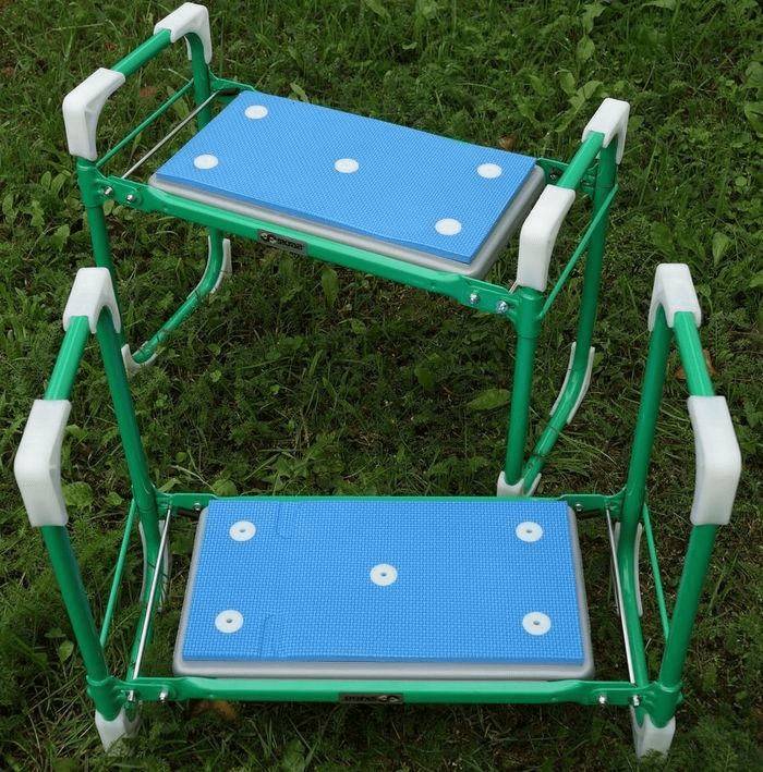 Складная садовая скамейка-перевертыш своими руками