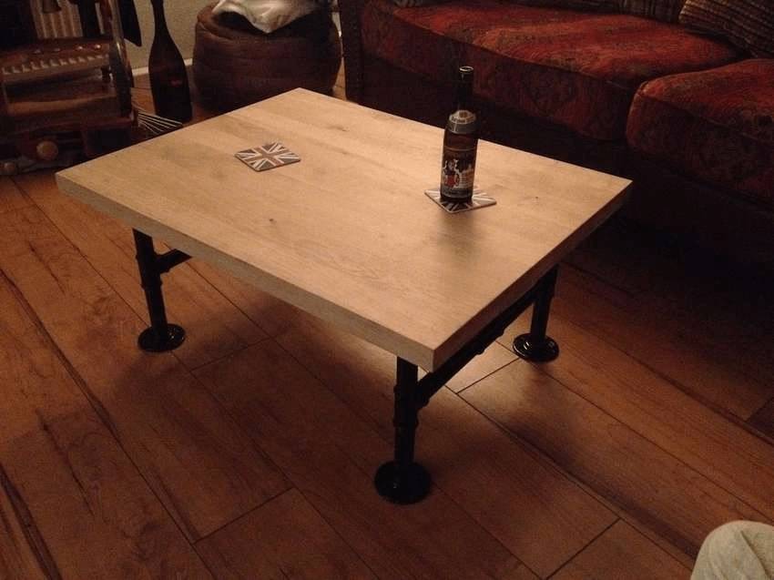 Столы из профильной трубы и дерева: как сделать своими руками