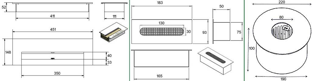 Горелка для камина своими руками