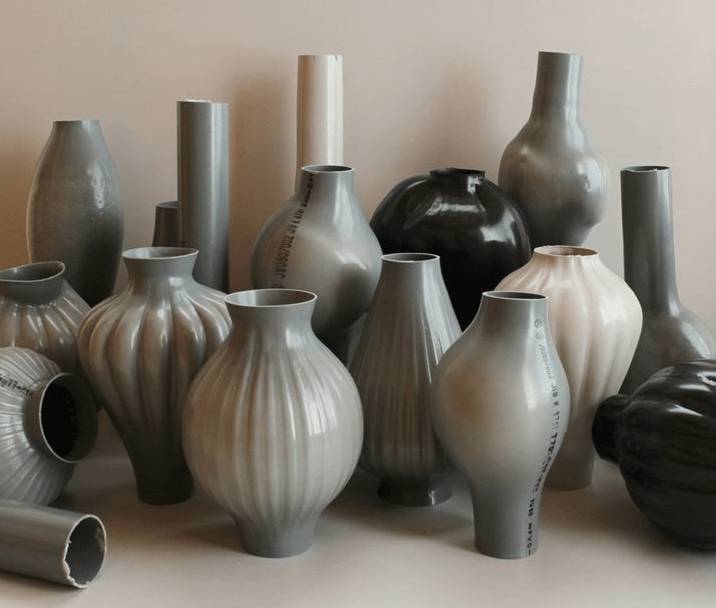 Мастер-класс напольной вазы из трубы: ПВХ, картонной, канализационной.