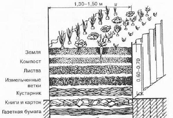 Как сделать теплую грядку осенью, весной своими руками: фото, видео