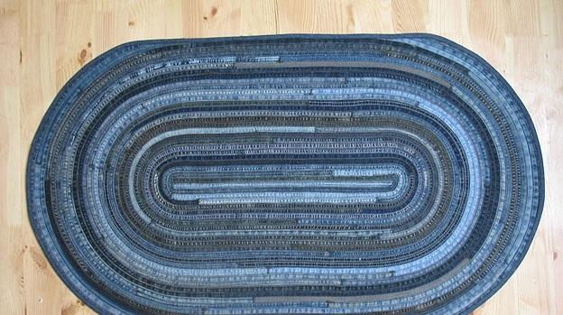 Коврики из старых джинсов: как сделать своими руками