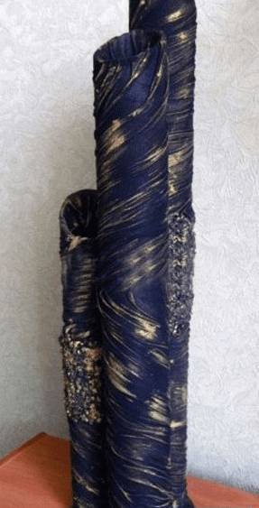 Мастер-класс напольной вазы из трубы: ПВХ, картонной, канализационной.