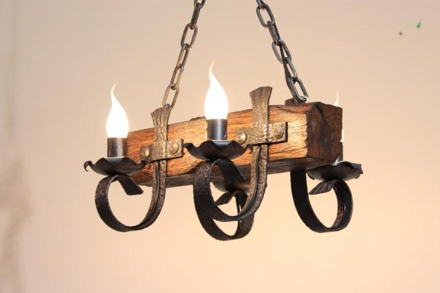 Деревянная люстра своими руками: чертежи и фото