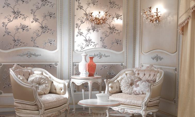 маленькая гостиная в классическом стиле