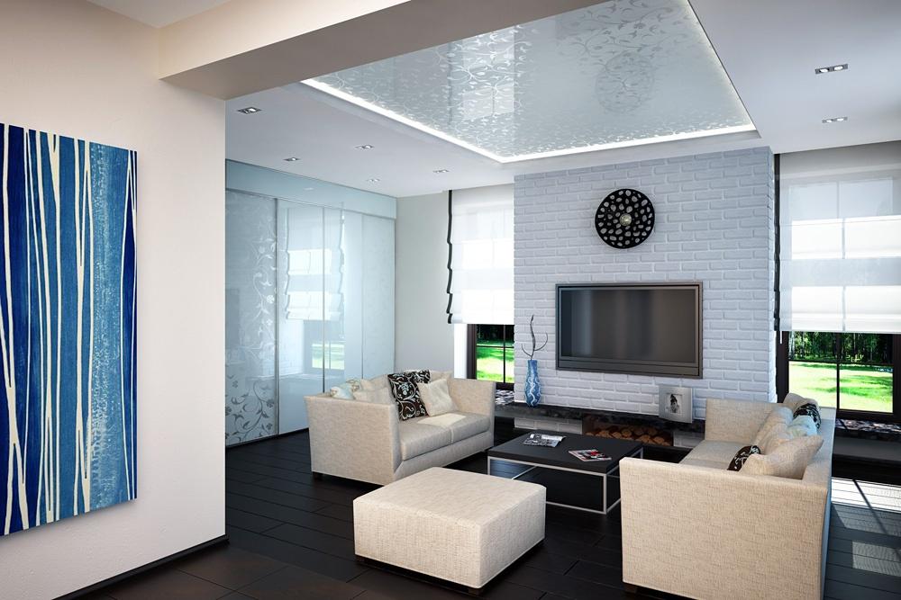 оформить гостиную комнату