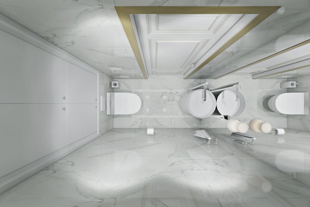 1000 2018 ТУАЛЕТЫ фото маленький туалет в белом цвете с цилиндрической ...