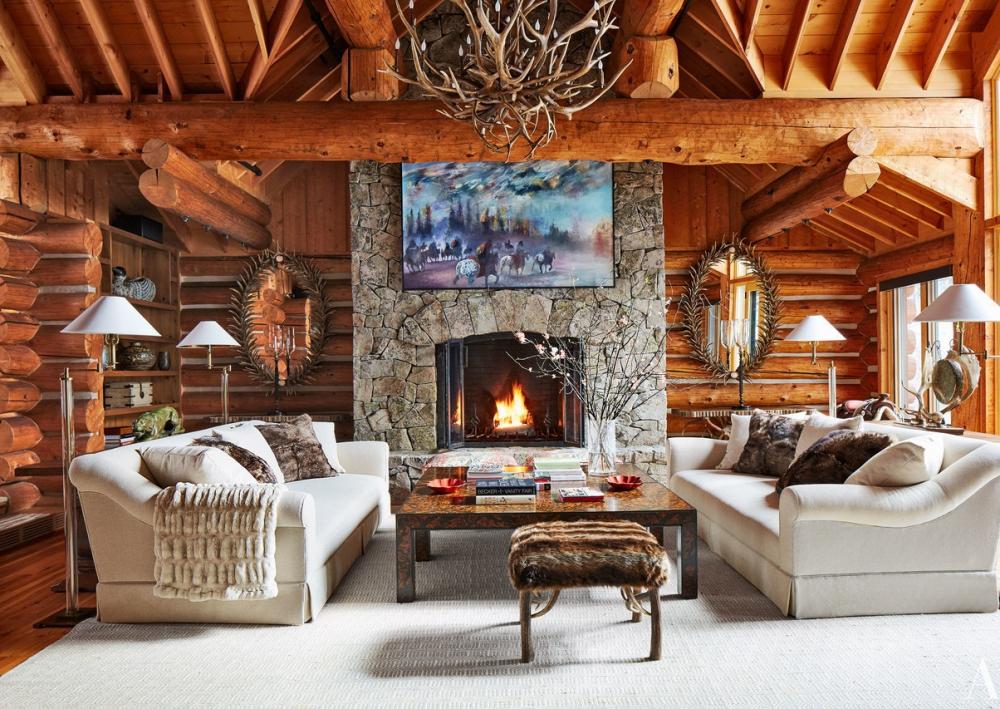 интерьер в стиле шале (главный ключ)