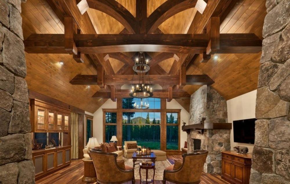 интерьер в стиле шале (главный ключ)