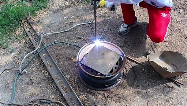 мангал из колесного диска мангал из колесного диска