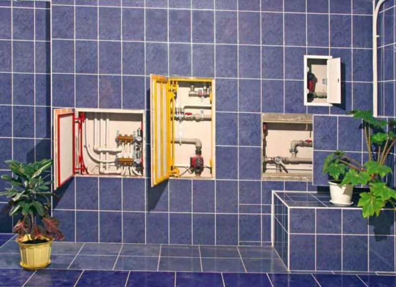 закрыть канализационные трубы в ванной