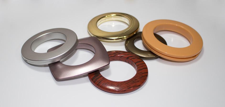 942 Виды люверсов для штор