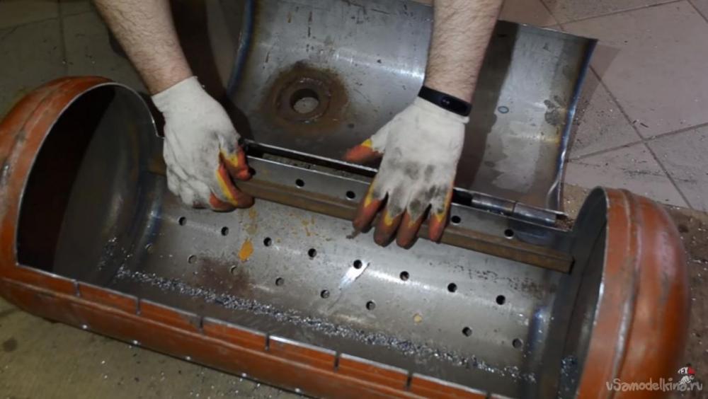 оптимальные размеры мангала для шашлыка из металла