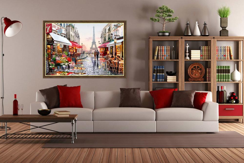 черно белые картины на стену