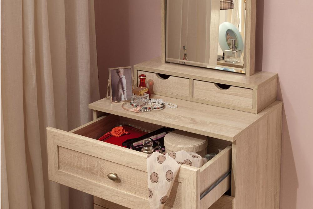 комод с зеркалом в спальню (главный ключ)