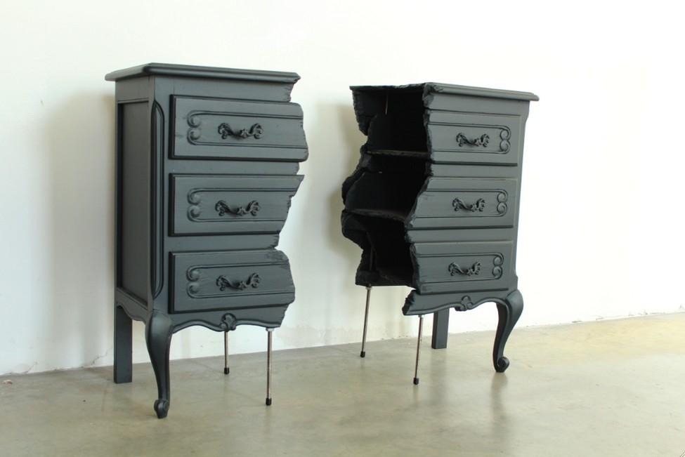 комод с зеркалом в спальню (главный ключ)