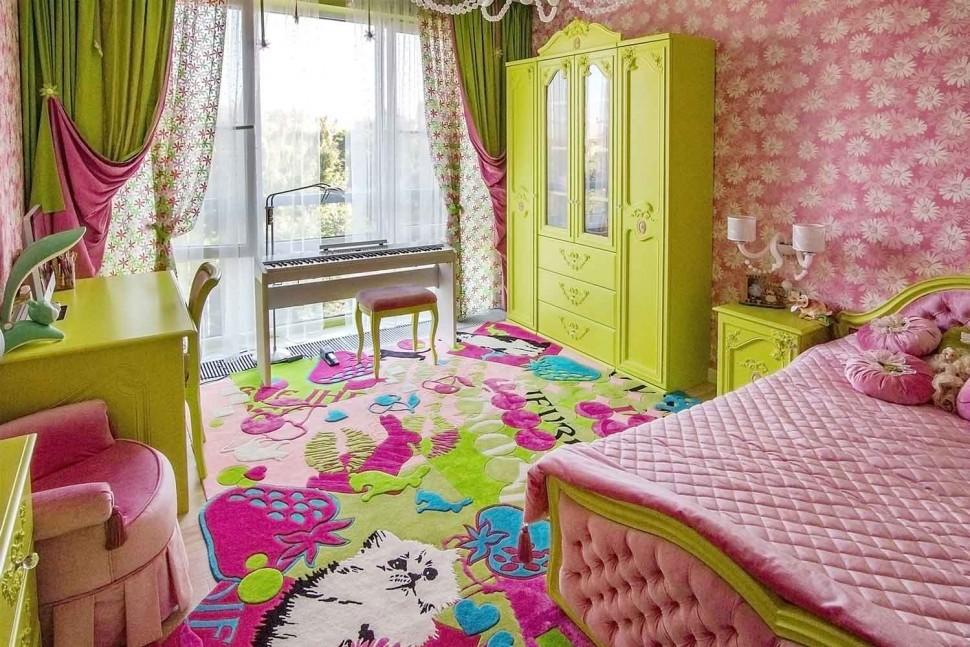 970 Детский ковер необычной формы