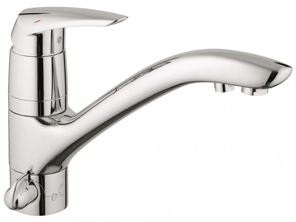 сдвоенный смеситель для кухни