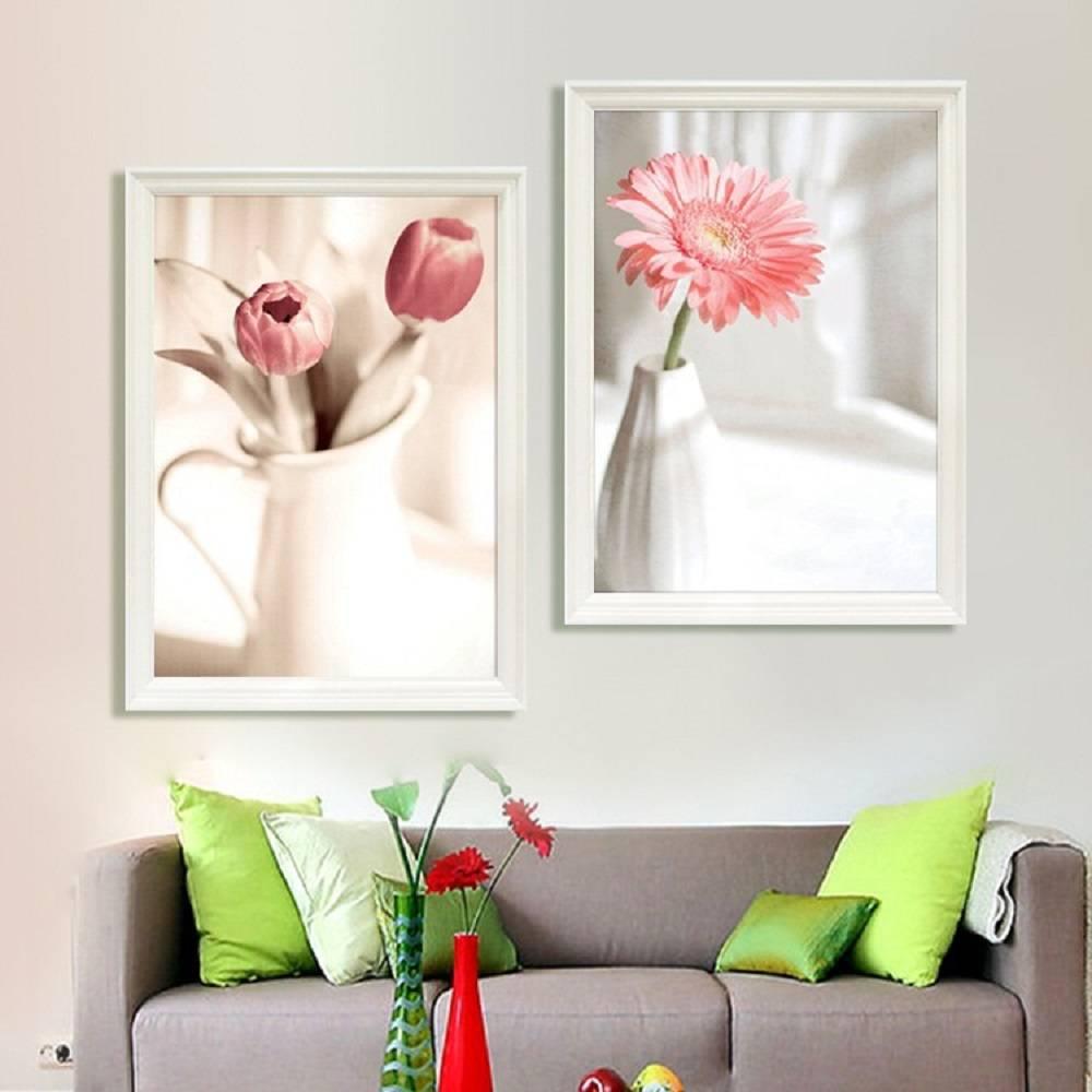 1000 Картины (живопись) : 3D Картина Диптих Цветы (вышиваются только ...