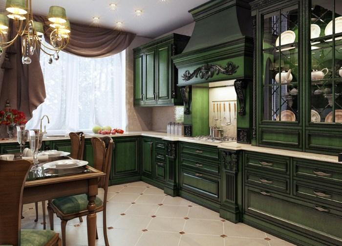 кухня в английском стиле