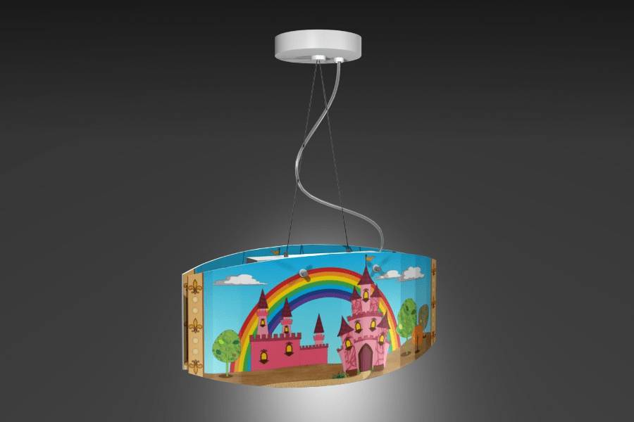 люстра в детскую комнату для девочки (главный ключ)