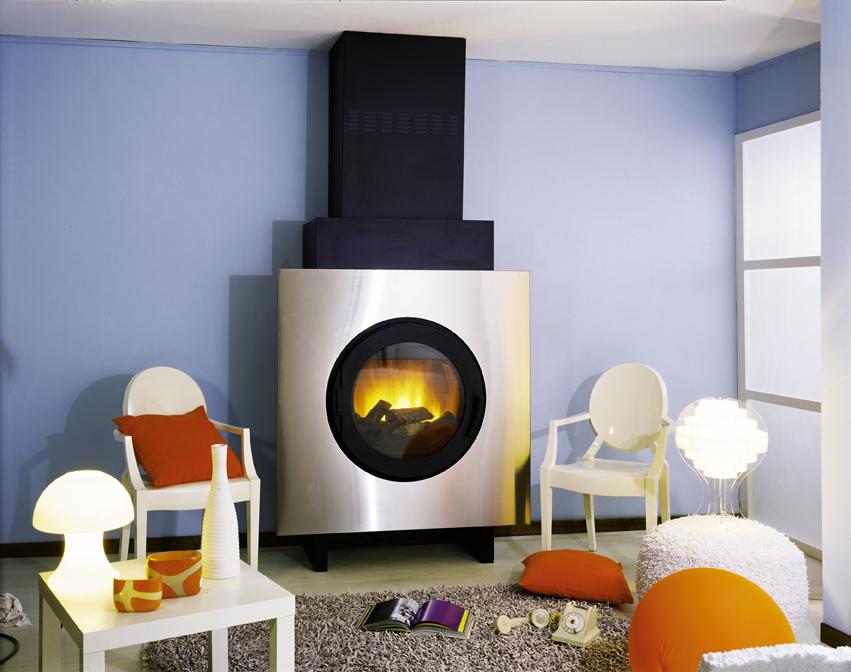 оформление камина в интерьере