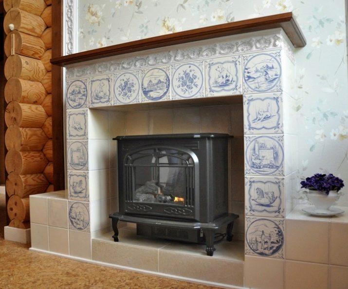 оформление камина в интерьере