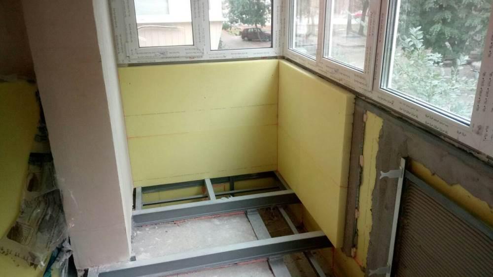 внутренняя отделка балкона в хрущевке