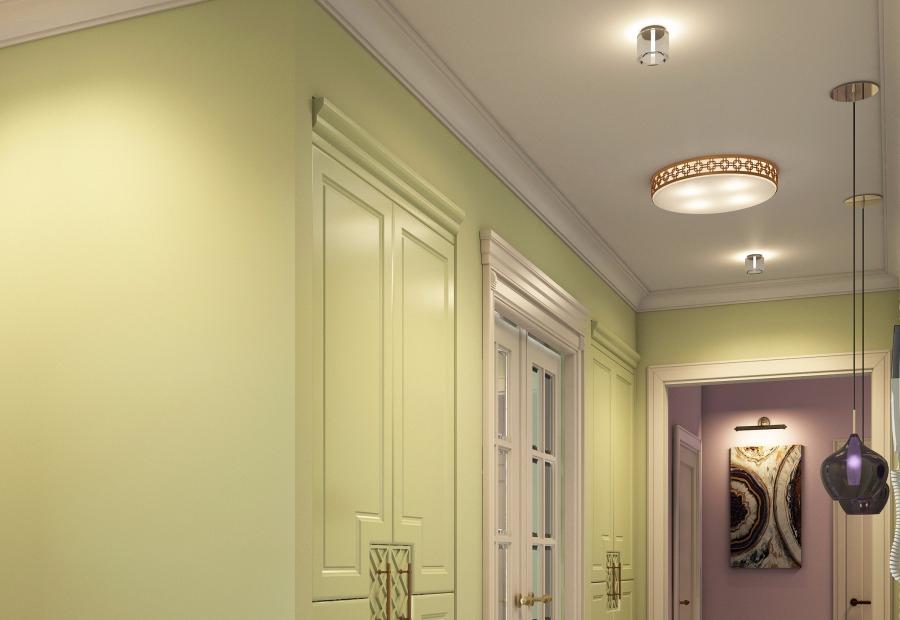 разные светильники в коридоре освещение в коридоре квартиры