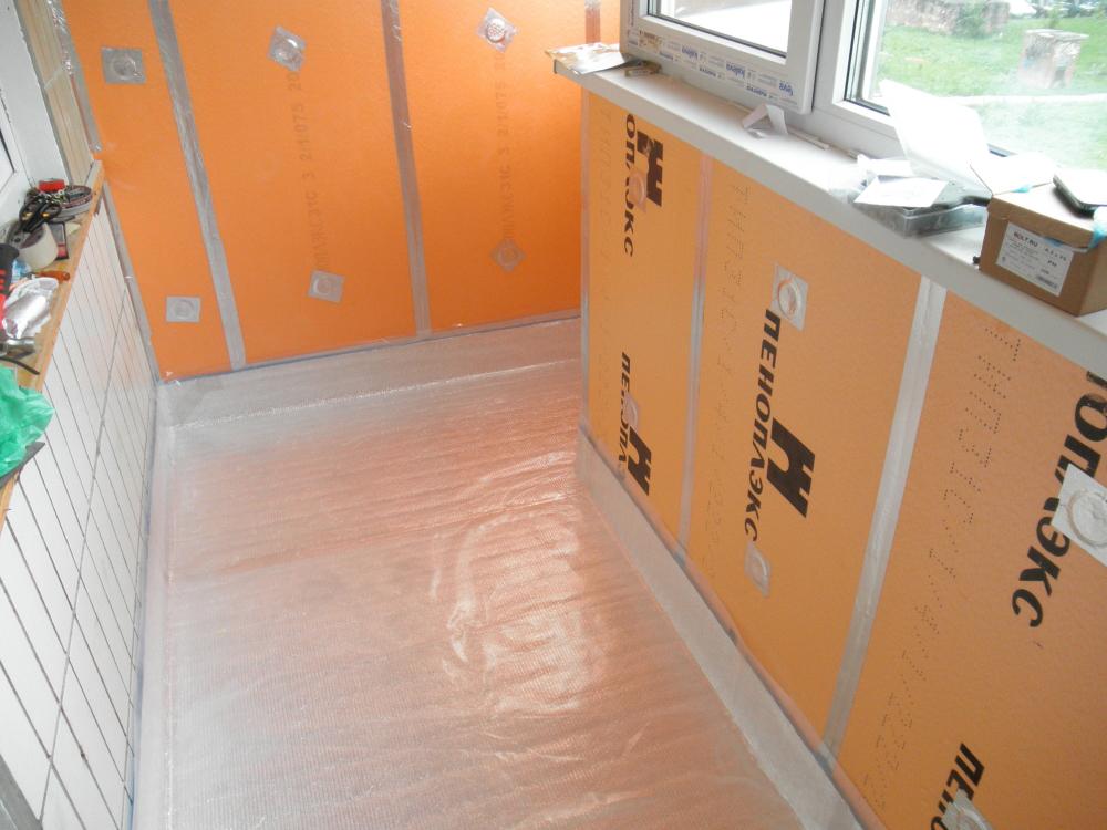 внутренняя отделка лоджии