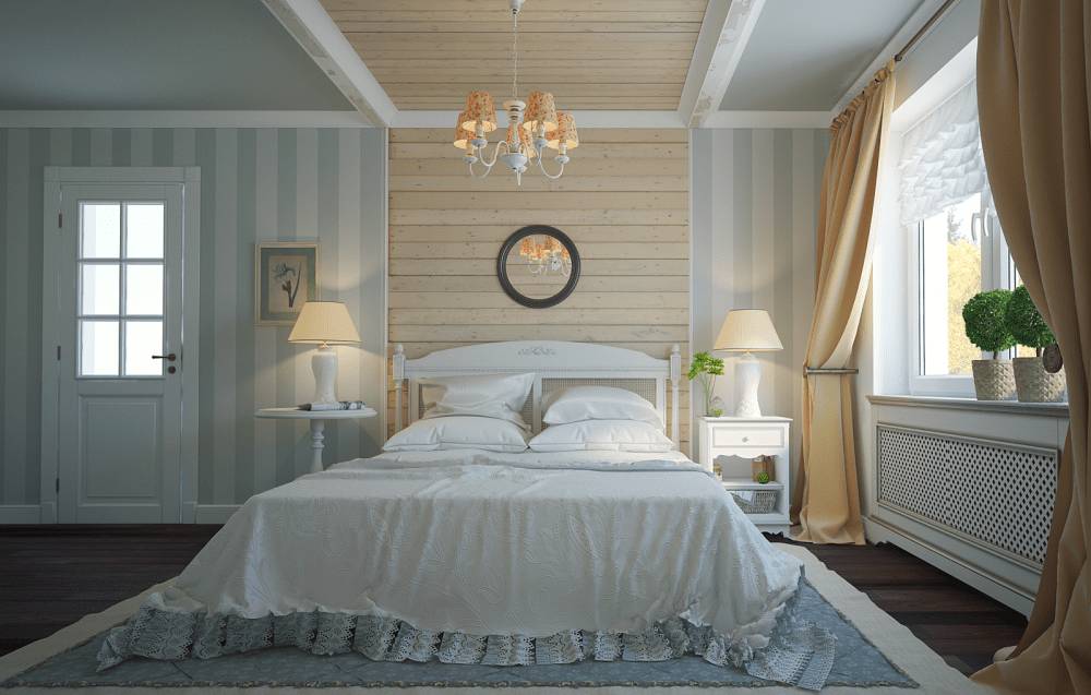 отделка потолка варианты