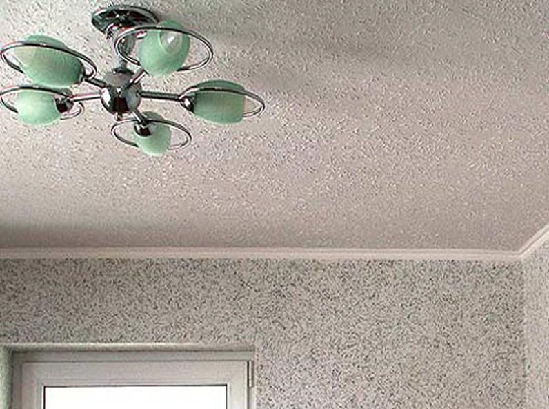 отделка потолка варианты