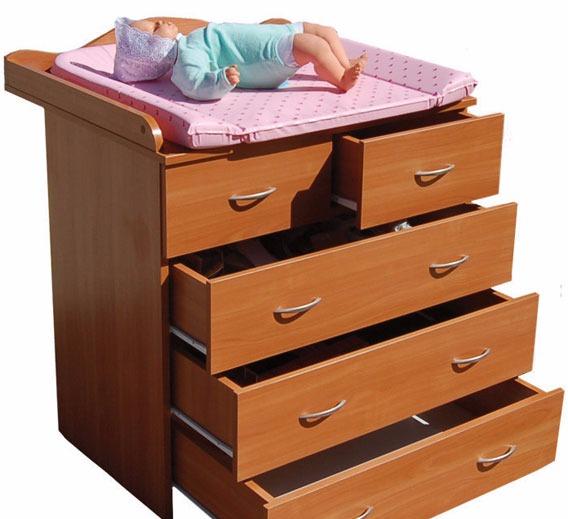 568 Комод ДСП с пеленальным столиком в Киеве, купить, цена, фото, доставка