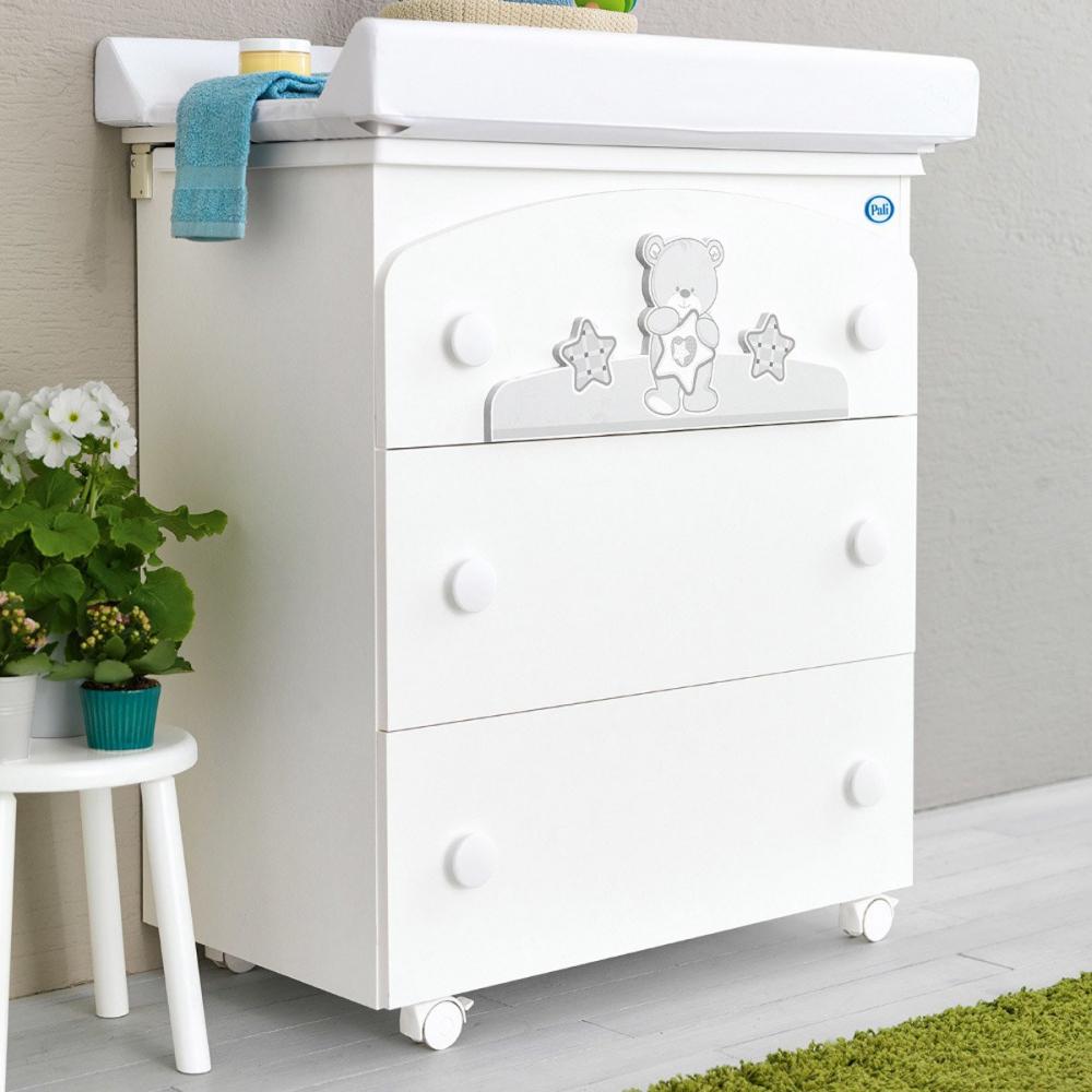 1000 Пеленальный комод Pali Birba белый