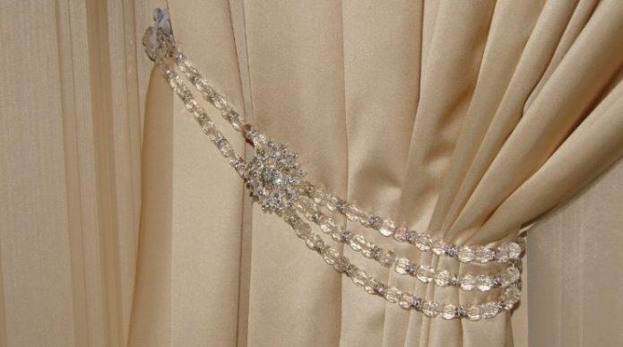 подхваты для штор своими руками подхваты для штор своими руками