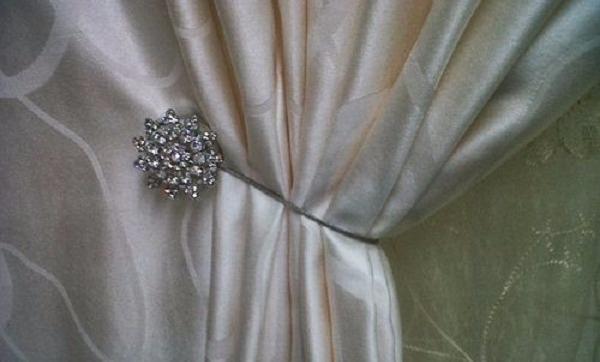 прихваты для штор своими руками захваты