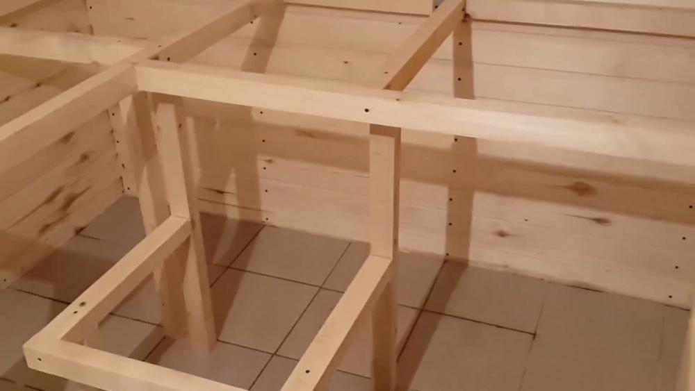 размеры полок в парилке