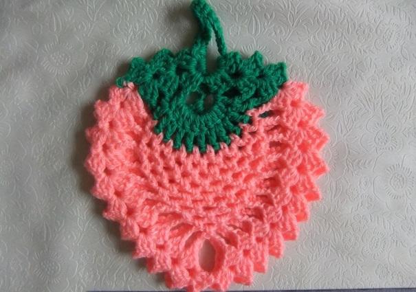 прихватки крючком схемы с описанием (главный ключ)