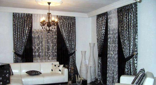 цвет штор подойдет к серым обоям