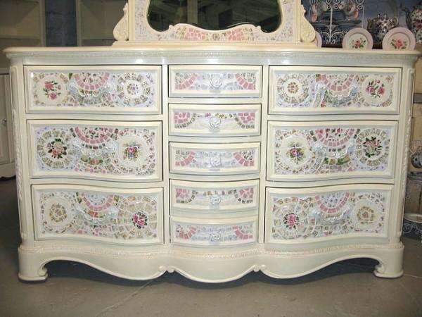 декоративные подушки в стиле шебби шик