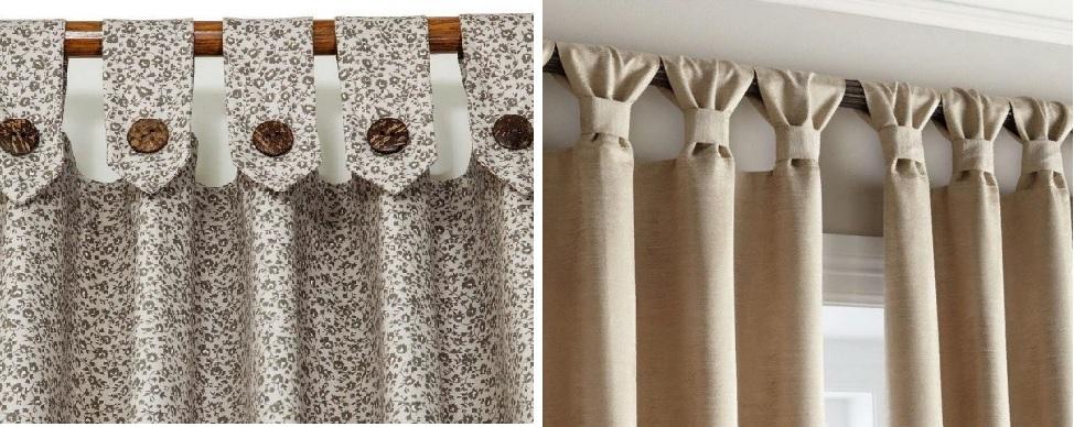 как шить шторы к потолочному карнизу