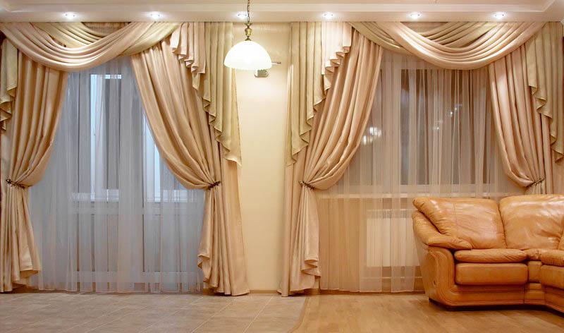 тройные шторы