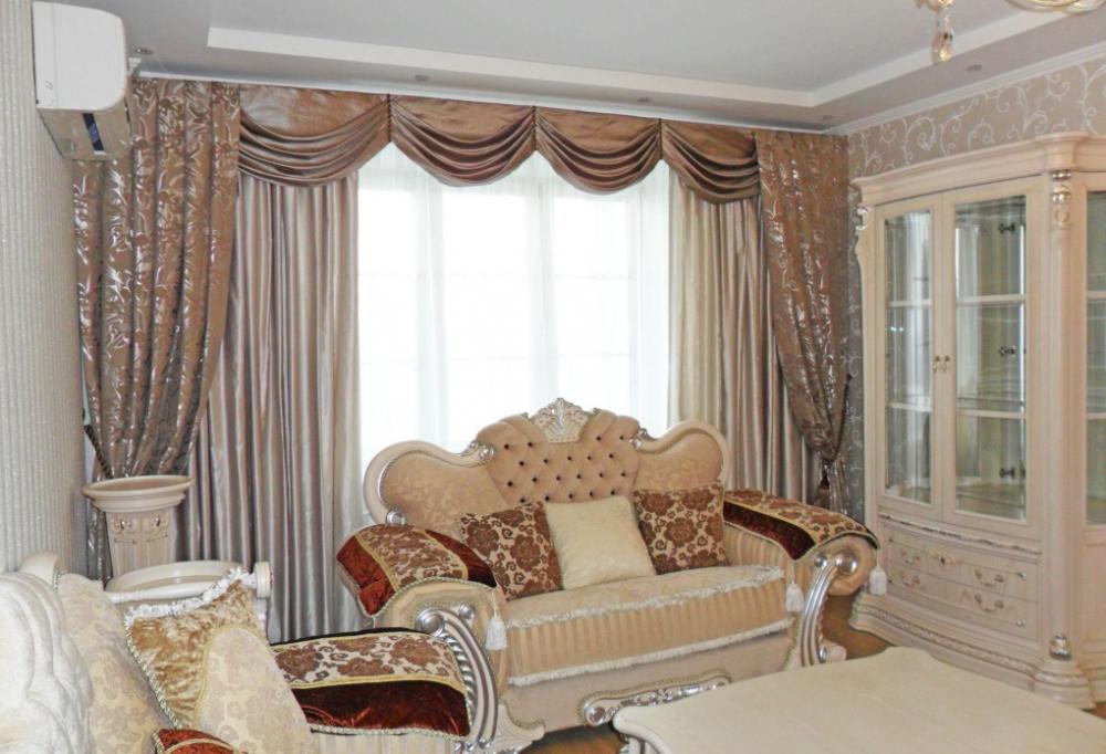 1000 Классические шторы заказать пошив в Москве
