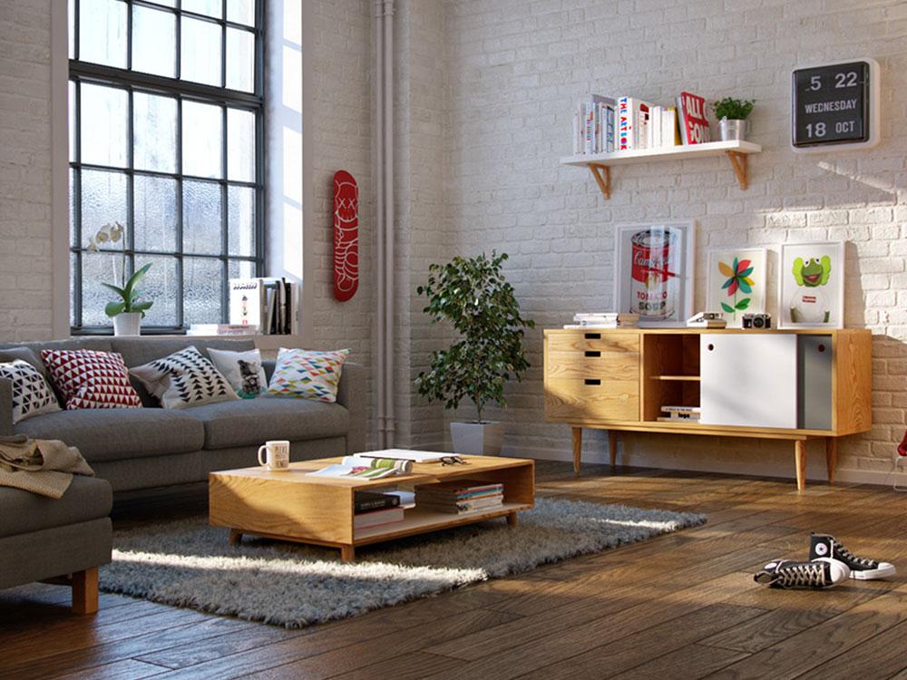 дизайн кухни в скандинавском стиле