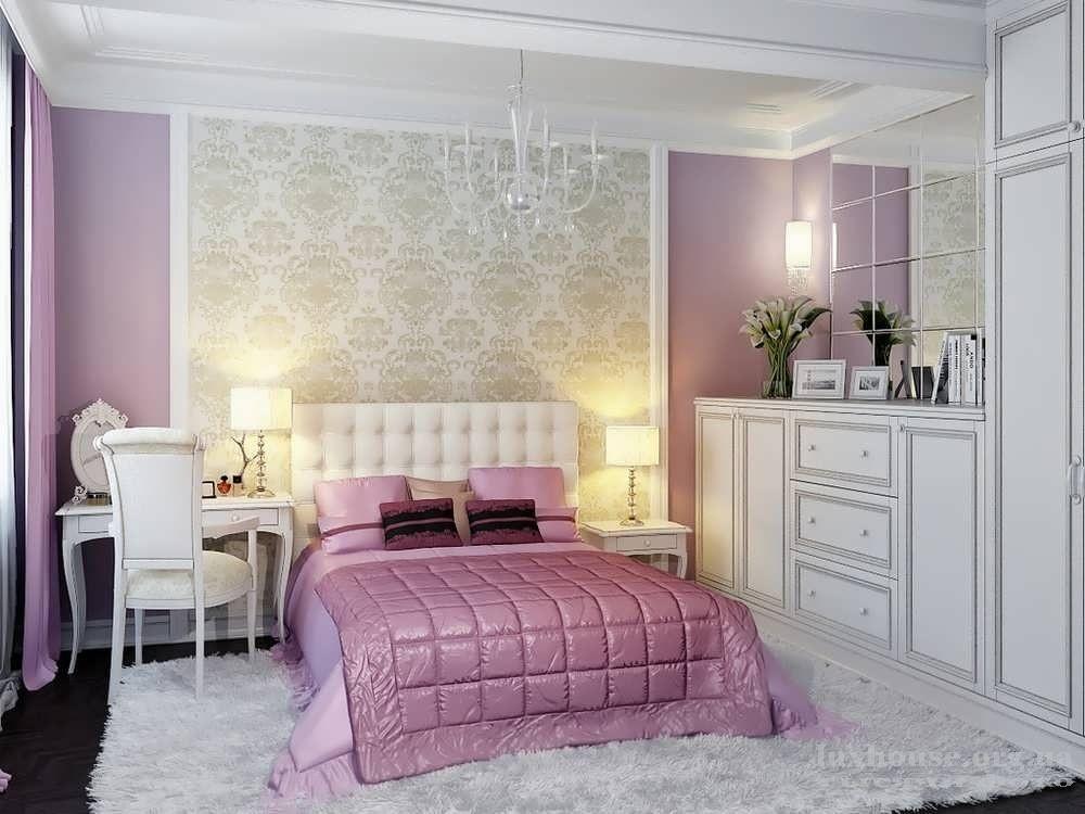 лавандовая спальня